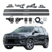 Jeep Cherokee (16-) штатные выезжающие электропороги автоматические