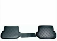 Toyota Highlander (14–) Коврики салона (полиуретан), чёрные (3 ряд)