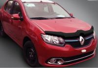 Renault Sandero; Logan (14–) Дефлектор капота, темный
