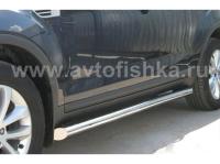 Ford Kuga (08-) пороги боковые, труба 70 мм