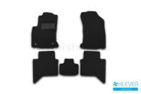 Коврики в салон Klever Premium TOYOTA Hilux, 2015->, пикап., 5 шт. (текстиль)