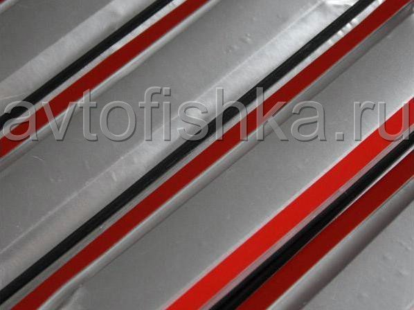 Chevrolet Cruze (08-) накладки на дверные порожки из нержавеющей стали с подсветкой, комплект 4 шт.