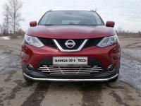 Nissan Qashqai (14–) Решетка радиатора 16 мм (Сборка РФ)