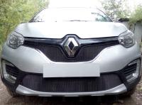 Renault Kaptur (16–) Защита радиатора, чёрная, низ