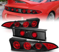 Задние фонари черные, стопы для Mitsubishi Eclipse 1997-1999