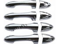 Ford Focus (1998-2005) накладки на ручки дверей из нержавеющей стали, 4 шт.