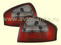 Audi A6 (97-04) фонари задние красно-тонированные, комплект 2 шт.