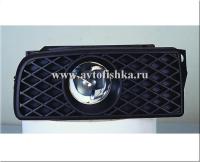BMW 3 E36 (91-97) фары противотуманные линзовые с черными рамками, комплект 2 шт.