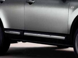 Nissan Qashqai (07-12) хромированные накладки на дверные молдинги, оригинал Nissan
