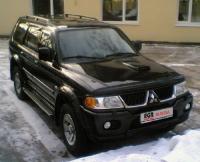 Mitsubishi Pajero Sport (08–/13–) Дефлекторы боковых окон, 4 части, темные
