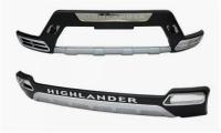Toyota Highlander (10–13) Накладка на передний и задний бампер
