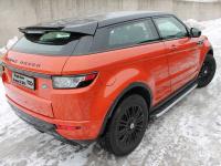 Land Rover Range Rover Evoque (16–) Пороги алюминиевые с пластиковой накладкой 1720 мм