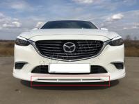 Mazda 6 (15 – 18) сплиттер между "клыками" SkyActivSport