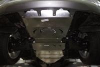 Nissan Patrol (10–) Защита днища + КПП, из 3 частей, алюминий (V-5.6)