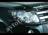 Дефлектор капота карбон Mitsubishi Pajero 2007-