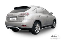 Защита заднего бампера Arbori d57 "скоба" LEXUS RX-350/RX-270 2012-