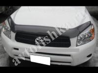 Дефлектор капота карбон Toyota RAV 4 2006-2012