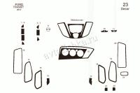 Ford Transit 2014-UP декоративные накладки (отделка салона) под дерево, карбон, алюминий