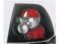 Opel Vectra 4 дв. седан (99-02) фонари задние прозрачные, дизайн Lexus, черные