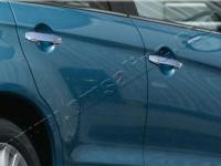 Mitsubishi ASX (10-) накладки на ручки дверей из нержавеющей стали, комплект на 4 двери