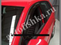Дефлекторы боковых окон 2 части дымчатые VW Golf 4, Bora 1999-2003