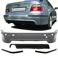 BMW 5 E39 (95-04) Бампер задний M5 стиль АБС пластик 