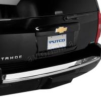 Chevrolet Tahoe (2007-) верхняя накладка на задний бампер из полированной нержавеющей стали