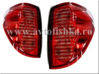 Mitsubishi L200 Triton фонари задние светодиодные красные, комплект 2 шт.