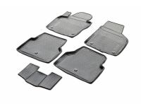 Volkswagen Tiguan (11–16) Коврики салона (полиуретан), чёрные