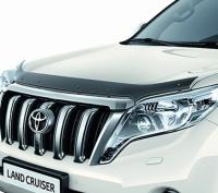 Toyota Land Cruiser Prado (13–) Дефлектор капота темный