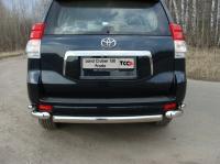 Toyota Land Cruiser Prado (09–/13–) Защита задняя (центральная) 75х42 мм