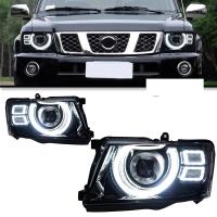 Nissan Patrol Y61 (2004-2010) фары передние светодиодные стиль Range Rover