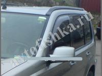 Дефлекторы боковых окон 2 части дымчатые Nissan X-Trail 2001-2006