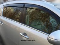 Skoda Octavia (13–) Нижние молдинги стекол, нерж., 6 частей (седан5E)