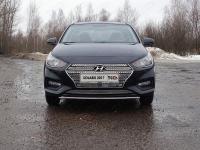 Hyundai Solaris (17–) Защита передняя нижняя 25 мм, седан
