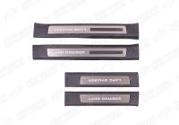 Toyota Land Cruiser LC 300 2021 - н.в. Накладки на пороги черные
