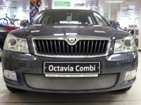 Skoda Octavia (09–12) Защита радиатора, хром