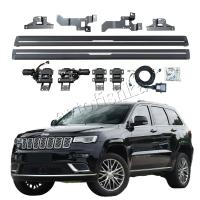 Jeep Grand Cherokee (18-) штатные выезжающие электропороги автоматические