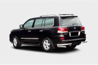 Lexus LX (12–) Защита задняя уголки 76 мм
