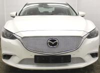 Mazda 6 (15–) Защита радиатора Premium, хром, низ