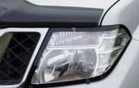 Nissan Pathfinder (10–14) Защита передних фар, прозрачная