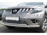 Nissan Murano (09-) защита переднего бампера, труба 70 мм