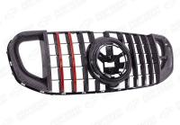 Mercedes-Benz GLS-Klasse X167 2019 - 2023 Решетка радиатора Brabus красная