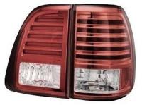 Lexus LX470 (2003-2007) фонари задние, красно-тонированные, тюнинг со светодиодами (Sonar), комплект 2 шт.
