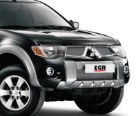 Mitsubishi L200 (06–/09–) Дефлектор капота, темный