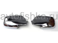 Jeep Grand Cherokee (04-10) хромированные пластиковые накладки на боковые зеркала, комплект 2 шт.