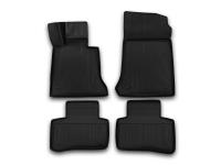 Mercedes-Benz GLK-Klasse (14–15) Коврики 3D в салон, 4 шт. (полиуретан), чёрные