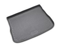 Volkswagen Tiguan (08–16) Коврик в багажник, 1 шт. (полиуретан), чёрный