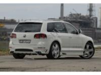Volkswagen TOUAREG GP (07-10) Накладка JE DESIGN на задней бампер