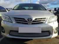 Toyota Corolla (11–13) Защита радиатора, хром